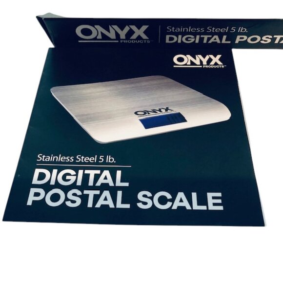 ONYX Digital Postal Scale Dual plug or Battery Operated 0.1 oz 5 Lb - Picture 3 of 5